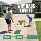 Chip Pong golf practice game - why dads love it, bonding with kids